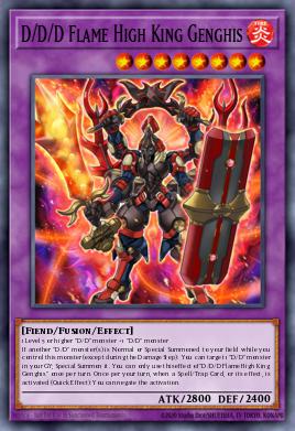 D/D/D Flame High King Genghis SOFU-EN095
