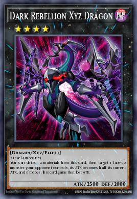 Dark Rebellion Xyz Dragon MAGO-EN032
