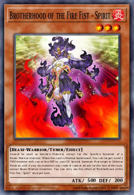 Brotherhood of the Fire Fist - Spirit CBLZ-EN098