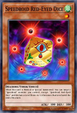 Speedroid Red-Eyed Dice LED8-EN012