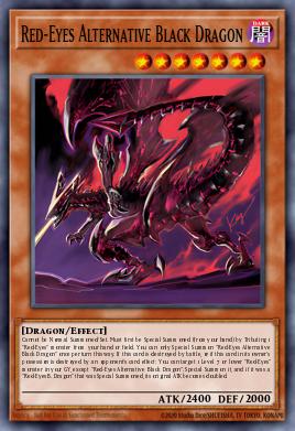 Red-Eyes Alternative Black Dragon TN19-EN005