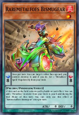 Raremetalfoes Bismugear PEVO-EN052