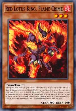 Red Lotus King, Flame Crime MZMU-EN077