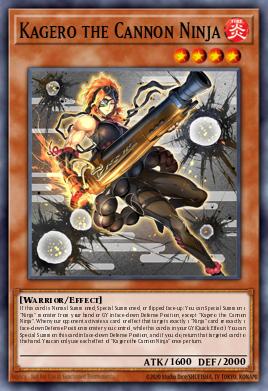 Kagero the Cannon Ninja DABL-EN018