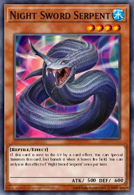 Night Sword Serpent L26D-ENM03
