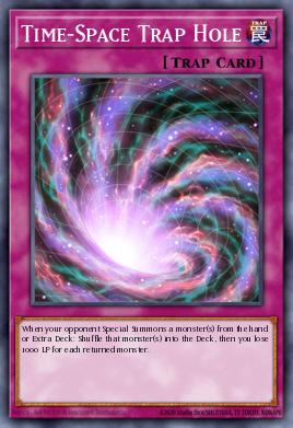 Time-Space Trap Hole OP21-EN022