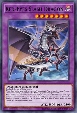Red-Eyes Slash Dragon LDS1-EN014