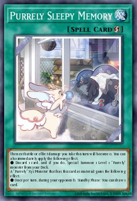 Purrely Sleepy Memory CYAC-EN061