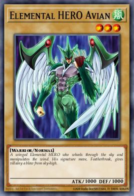 Elemental HERO Avian SDHS-EN006