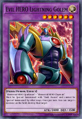 Evil HERO Lightning Golem SGX3-ENA25
