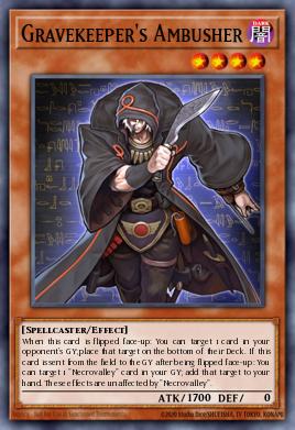 Gravekeeper's Ambusher LVAL-EN032