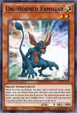 Uni-Horned Familiar DREV-EN009