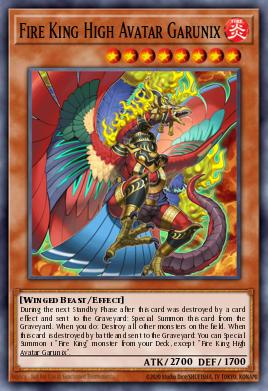 Fire King High Avatar Garunix SR14-EN046