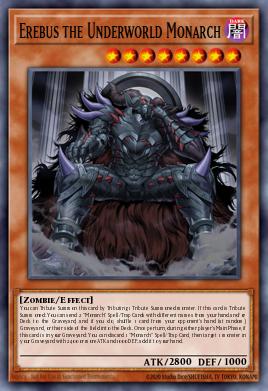 Erebus the Underworld Monarch SR01-EN001