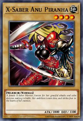 X-Saber Anu Piranha 5DS2-EN004