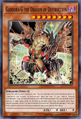 Gandora-G the Dragon of Destruction LEDE-EN001