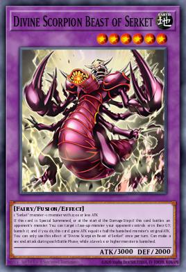 Divine Scorpion Beast of Serket MZTM-EN005