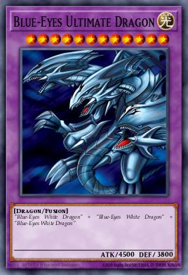 Blue-Eyes Ultimate Dragon GLD1-EN028