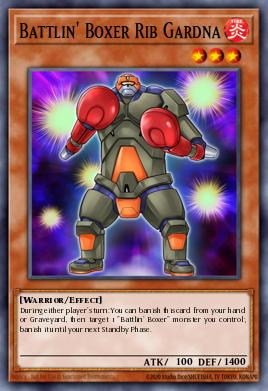 Battlin' Boxer Rib Gardna SHSP-EN006