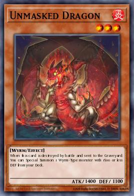 Unmasked Dragon NECH-EN035