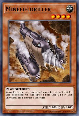 Minefieldriller SDGR-EN015