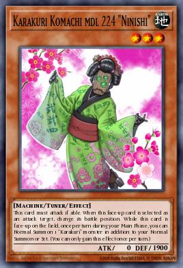Karakuri Komachi mdl 224 "Ninishi" EXVC-EN030