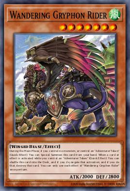 Wandering Gryphon Rider GRCR-EN028