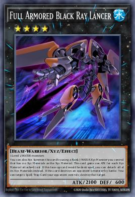 Full Armored Black Ray Lancer LED9-EN012