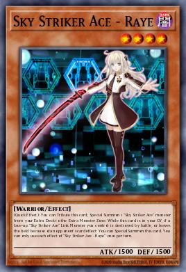 Sky Striker Ace - Raye L26D-ENS01