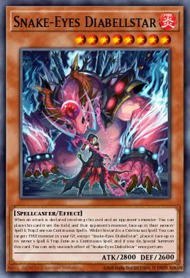 Snake-Eyes Diabellstar LEDE-EN011