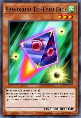 Speedroid Tri-Eyed Dice SP17-EN023