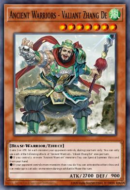 Ancient Warriors - Valiant Zhang De IGAS-EN013