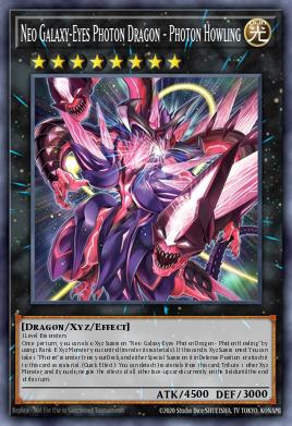 Neo Galaxy-Eyes Photon Dragon - Photon Howling MAMS-EN010