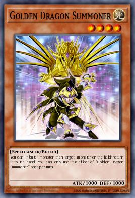 Golden Dragon Summoner YS14-EN016