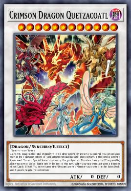 Crimson Dragon Quetzalcoatl MAMS-EN007