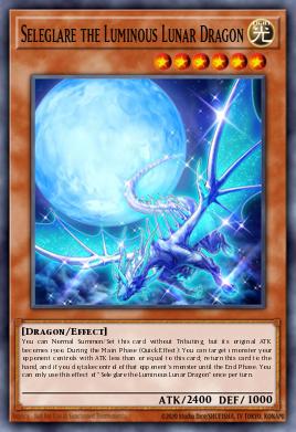 Seleglare the Luminous Lunar Dragon ROTD-EN087