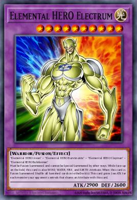 Elemental HERO Electrum RYMP-EN017