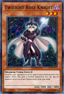 Twilight Rose Knight CRMS-EN011