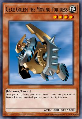 Gear Golem the Moving Fortress SD10-EN010