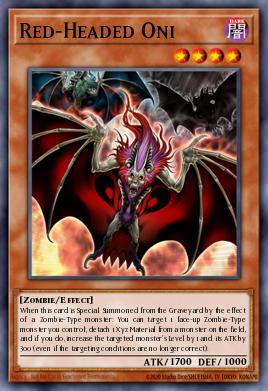 Red-Headed Oni GAOV-EN038