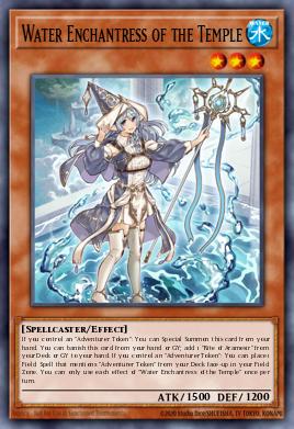 Water Enchantress of the Temple GRCR-EN026