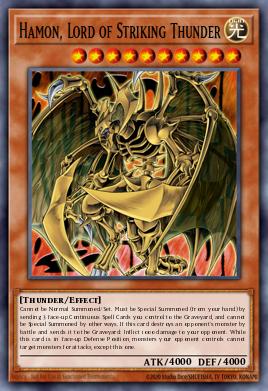 Hamon, Lord of Striking Thunder LC02-EN002