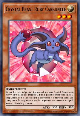 Crystal Beast Ruby Carbuncle FOTB-EN001
