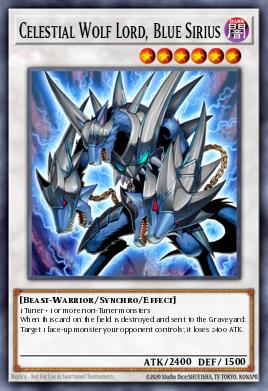 Celestial Wolf Lord, Blue Sirius SHSP-EN090