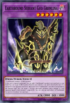 Earthbound Servant Geo Gremlina AGOV-EN031