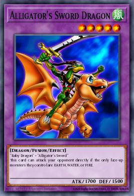 Alligator's Sword Dragon SS02-ENB22