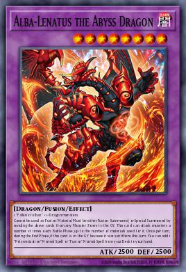 Alba-Lenatus the Abyss Dragon DIFO-EN035