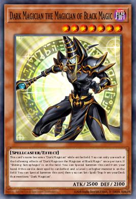 Dark Magician the Magician of Black Magic INFO-EN006