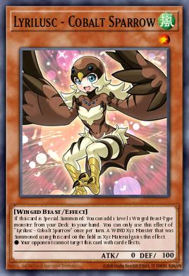 Lyrilusc - Cobalt Sparrow MACR-EN012
