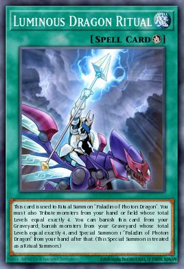 Luminous Dragon Ritual LVAL-EN062